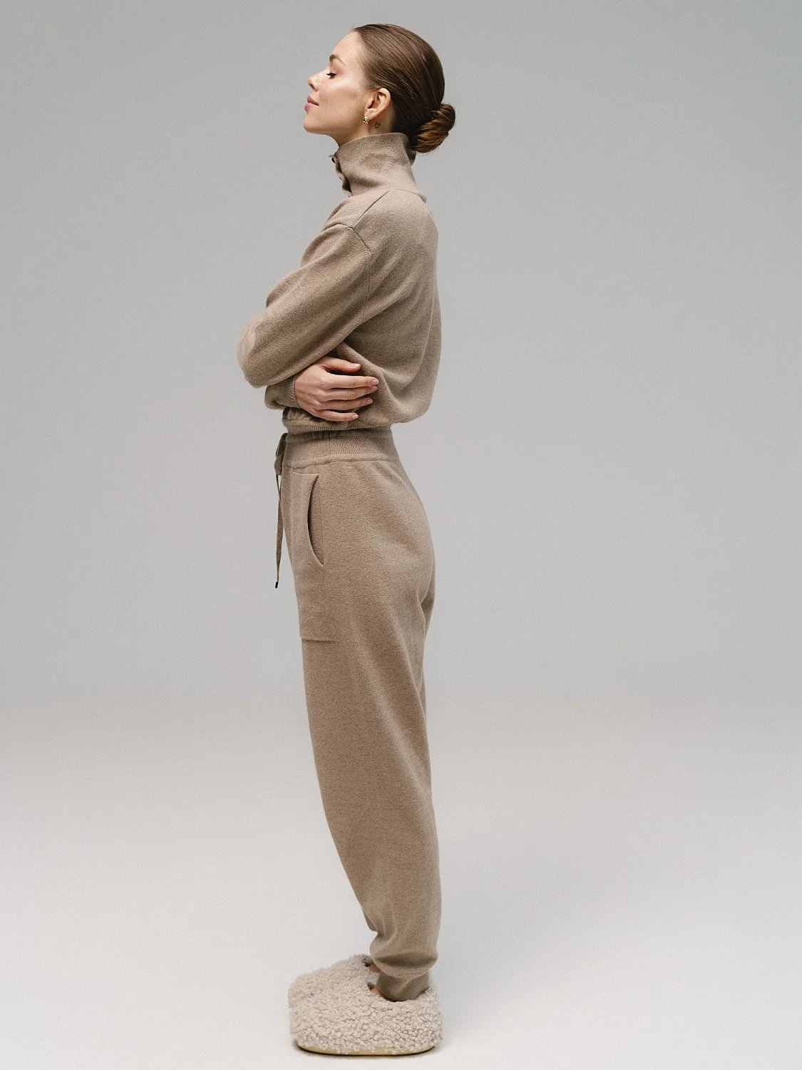 Комбинезон COCON цв. Бежево-коричневый