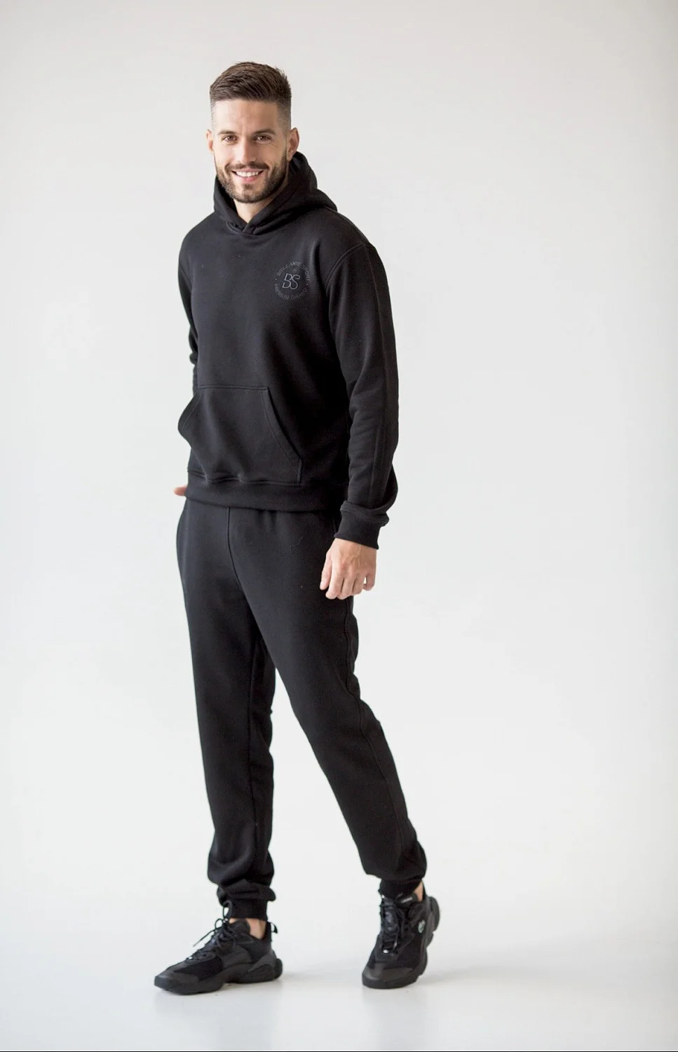 Костюм спортивный мужской цвет Черный Костюм спортивный мужской цвет Черный