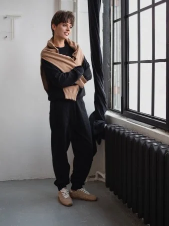 Купить Костюм из ангоровой шерсти цвет ЧЕРНЫЙ в фирменном магазине спортивной одежды Brillante.by