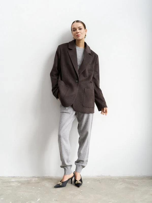 Жакет GRIS цвет коричневый - в фирменном магазине спортивной одежды Brillante.by