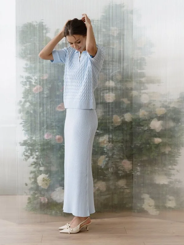 Юбка цв.голубой - в фирменном магазине спортивной одежды Brillante.by