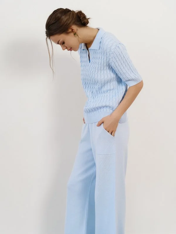 Брюки цв.голубой - в фирменном магазине спортивной одежды Brillante.by