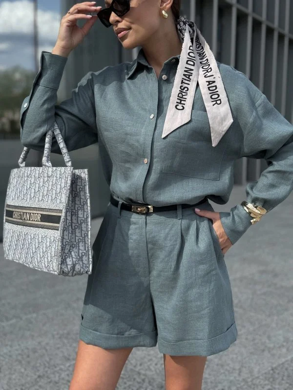 Рубашка Dolce Vita цвет зеленый - в фирменном магазине спортивной одежды Brillante.by