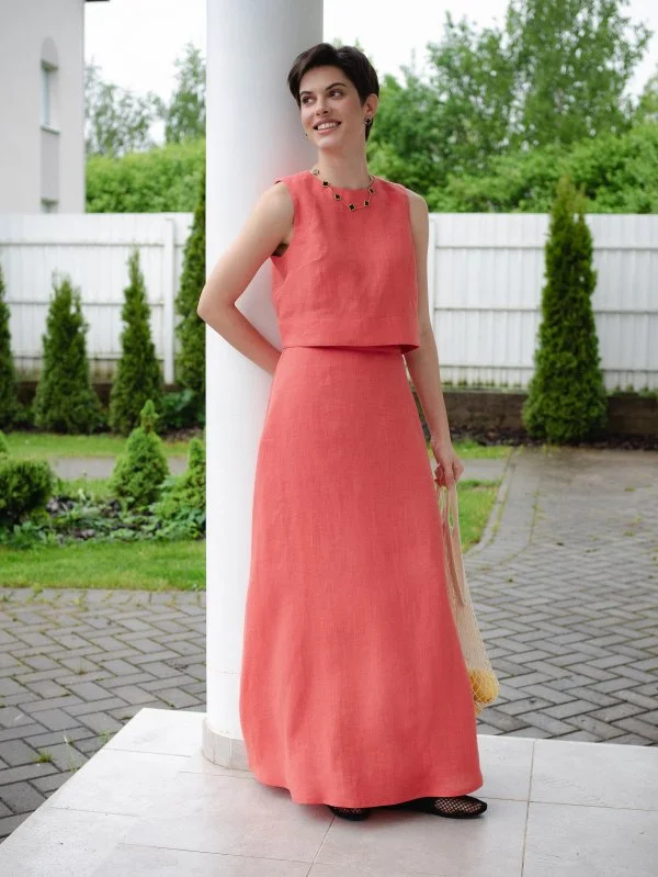 Юбка цвет коралл - в фирменном магазине спортивной одежды Brillante.by