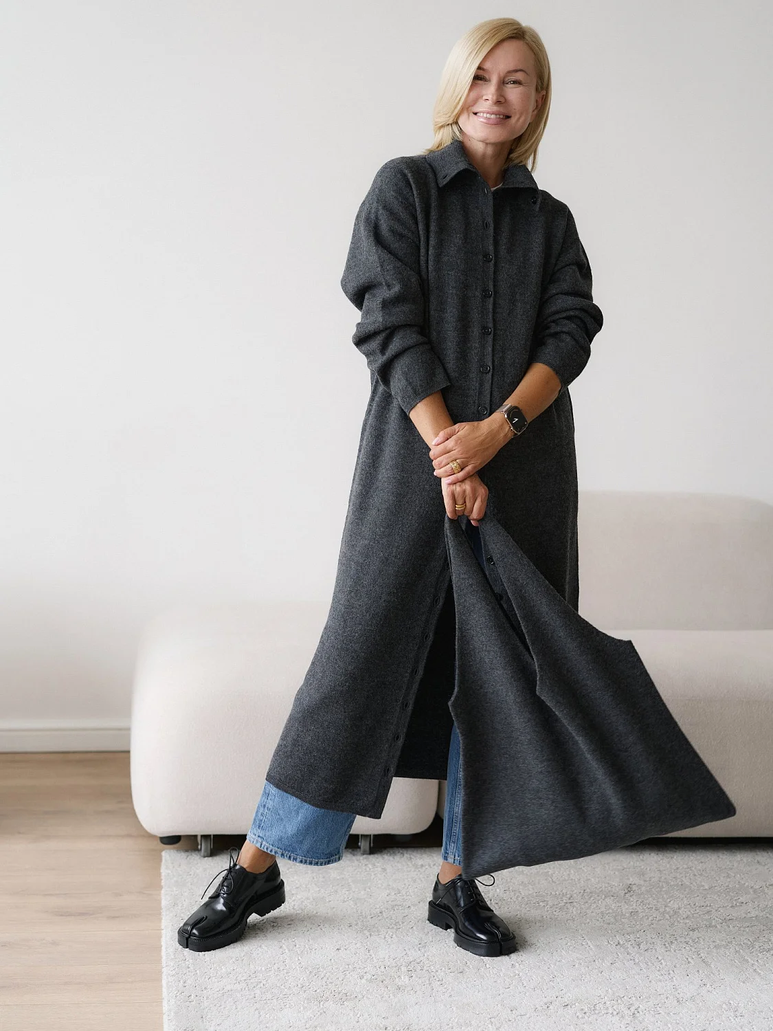 Кардиган шерстяной GRAPHIT