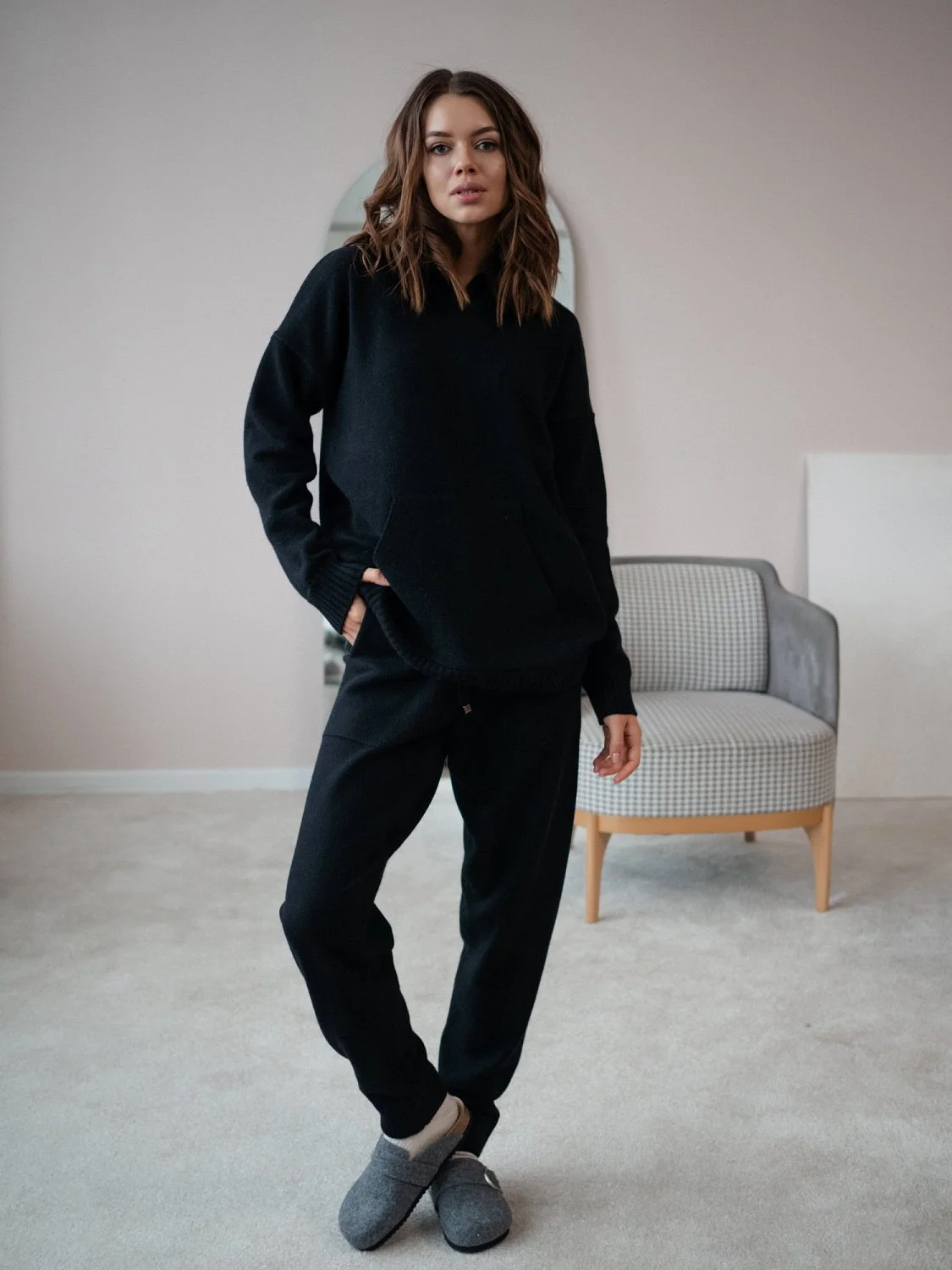 Костюм Therm цвет ЧЕРНЫЙ (двойная вязка)