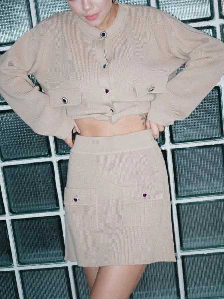 Костют AMOUR цвет бежевый - в фирменном магазине спортивной одежды Brillante.by