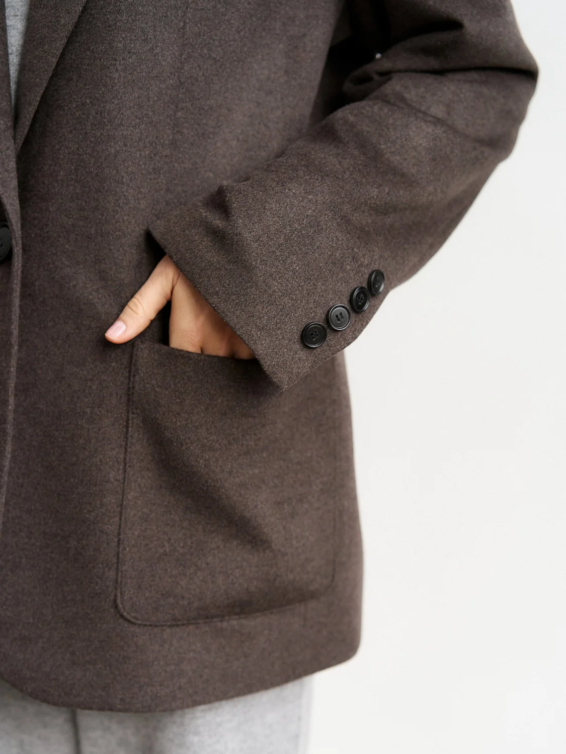 Жакет GRIS цвет коричневый