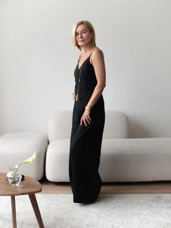 Купить Комбинезон брючный цвет черный в фирменном магазине спортивной одежды Brillante.by