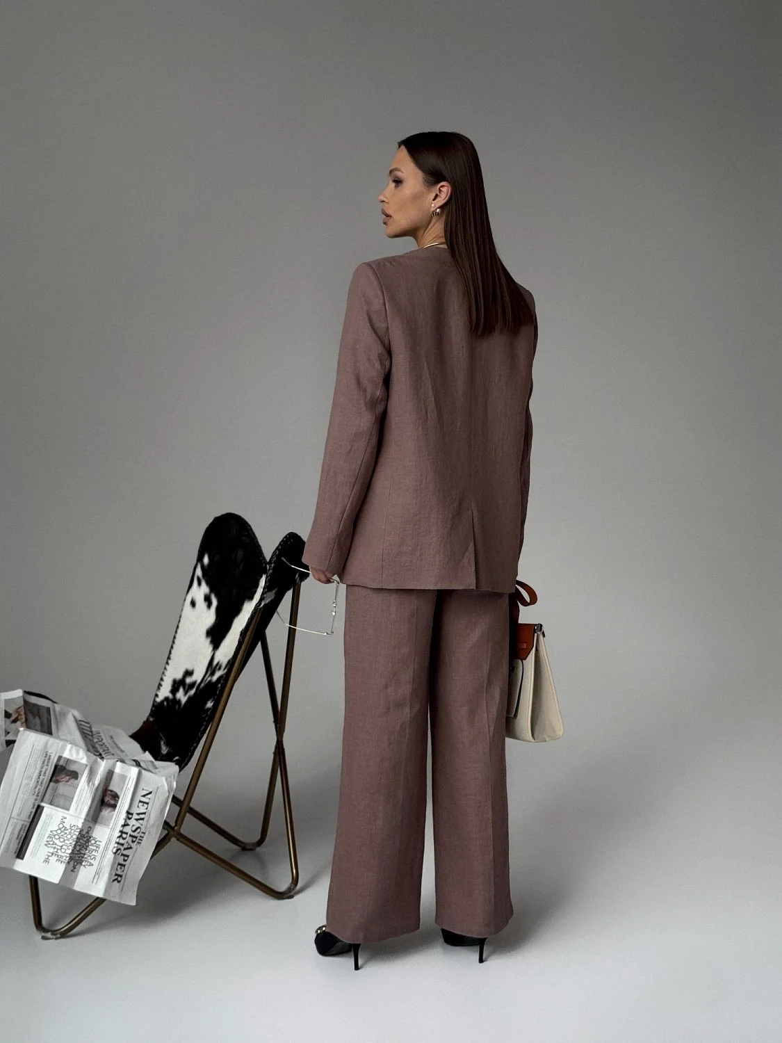Костюмная группа двойка Style цв.сливочное какао (жакет и брюки можно купить отдельно)