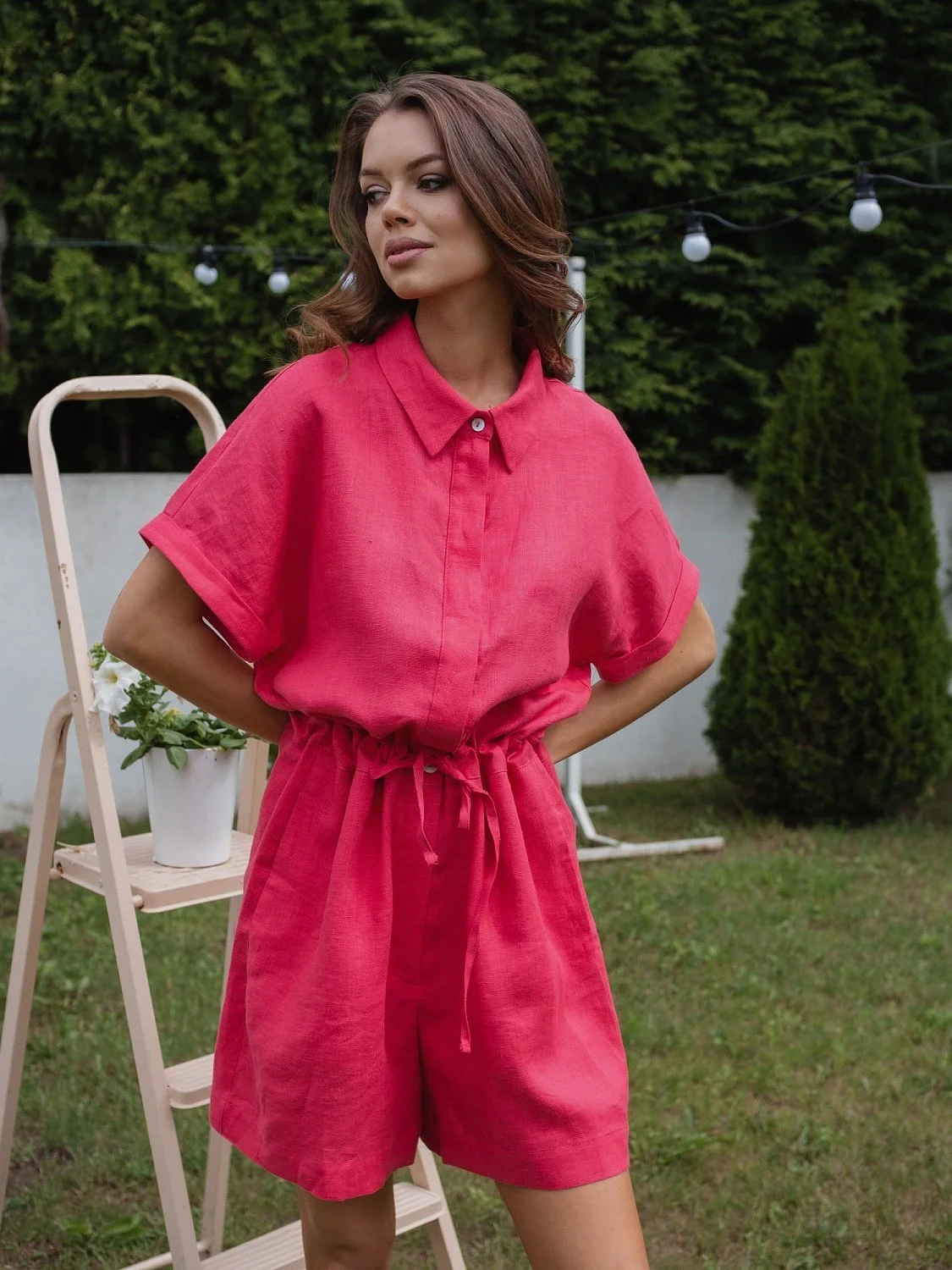 Комбинезон цвет Коралл