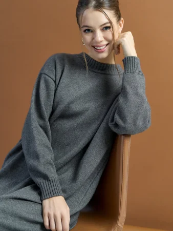 Купить Платье ангоровое цвет Графит в фирменном магазине спортивной одежды Brillante.by