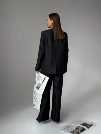 Купить Жакет без воротника цвет Черный в фирменном магазине спортивной одежды Brillante.by