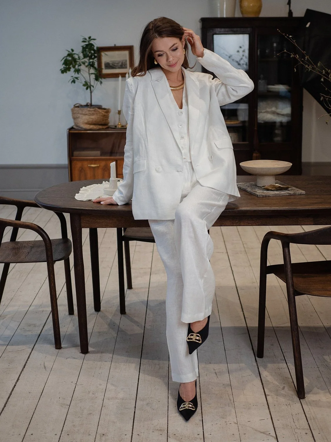 Жакет женский цвет Белый