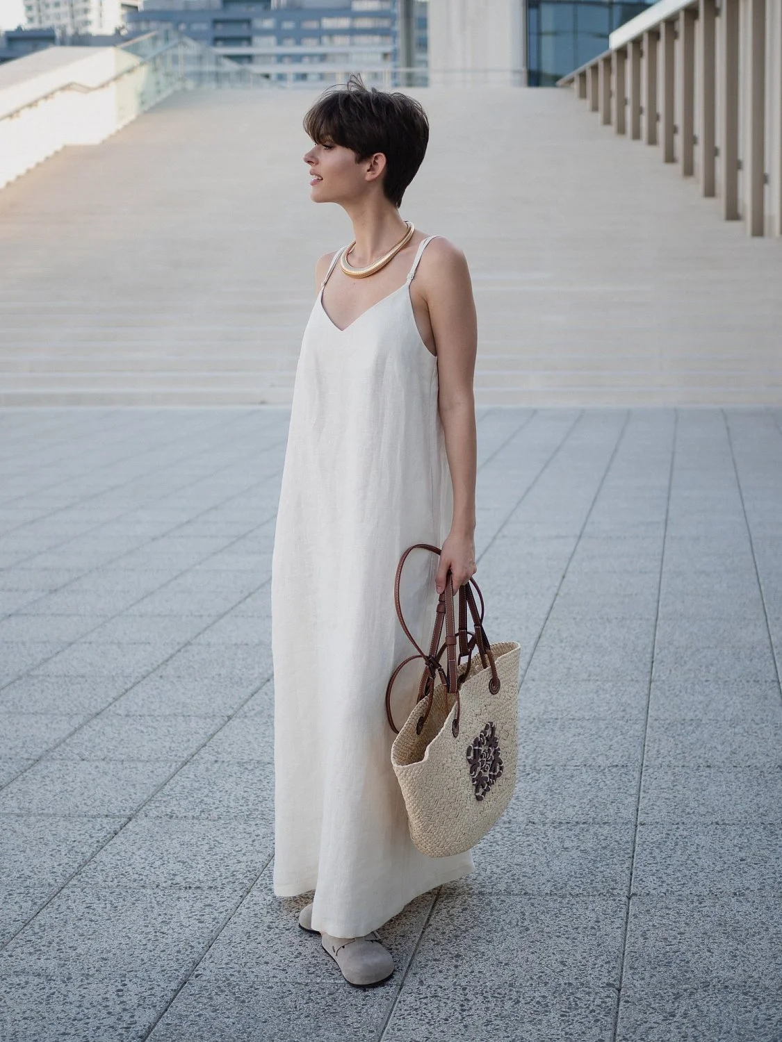 Платье комбинация цвет Сливочное масло