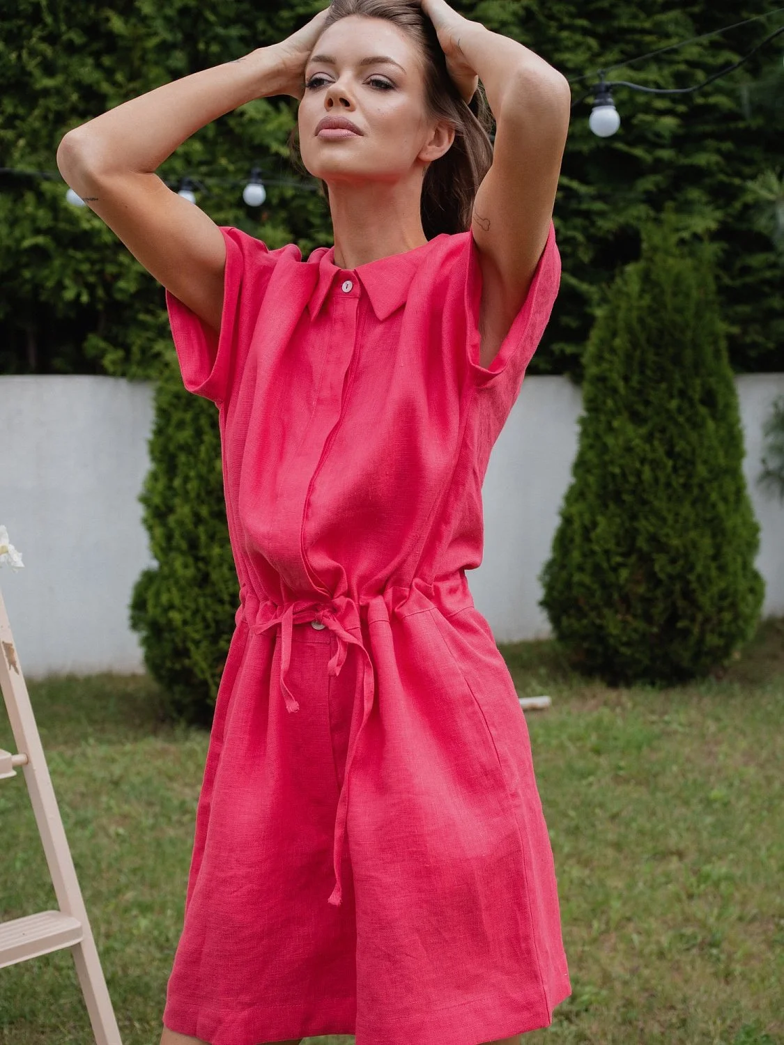 Комбинезон цвет Коралл