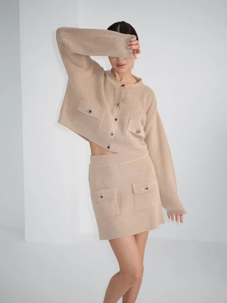 Костют AMOUR цвет бежевый - в фирменном магазине спортивной одежды Brillante.by