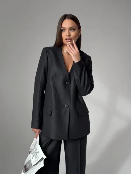 Костюмная группа двойка Style цв.черный (жакет и брюки можно купить отдельно) - в фирменном магазине спортивной одежды Brillante.by