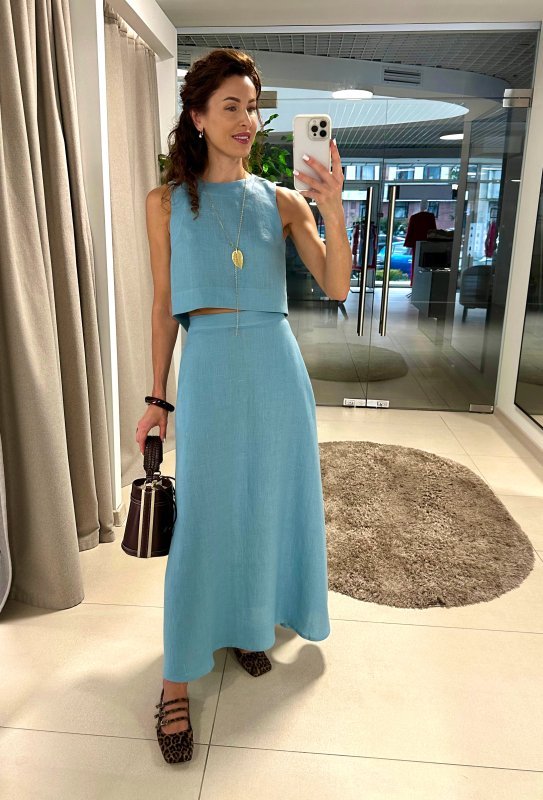 Топ цвет атлантик - в фирменном магазине спортивной одежды Brillante.by