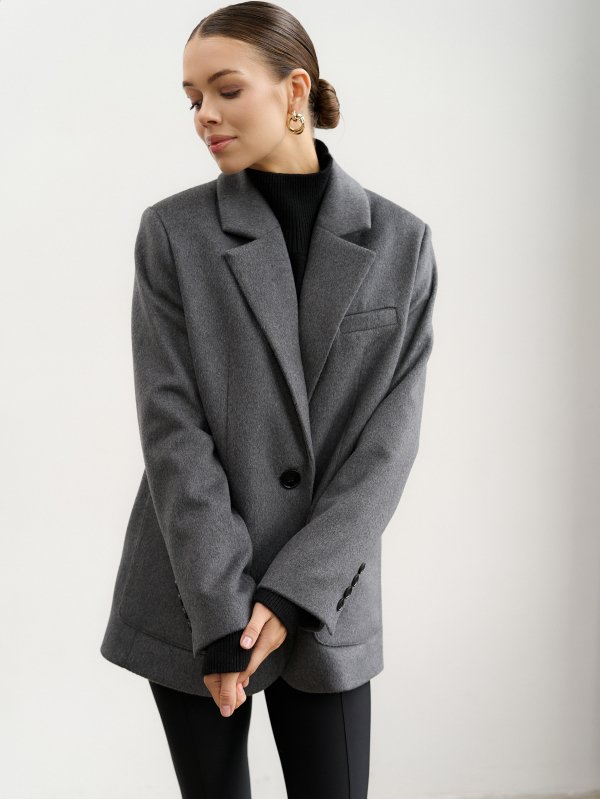 Пиджак GRIS цвет серый - в фирменном магазине спортивной одежды Brillante.by