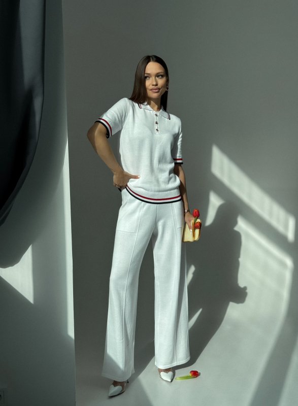 Костюм Aesthetics цв.Белый ( поло и брюки можно купить отдельно) - в фирменном магазине спортивной одежды Brillante.by