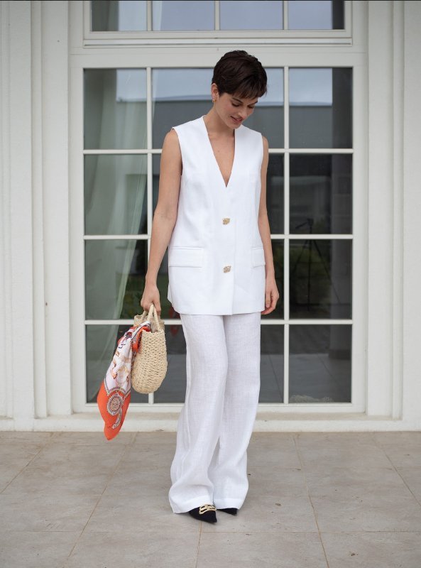 Брюки цв. белый - в фирменном магазине спортивной одежды Brillante.by