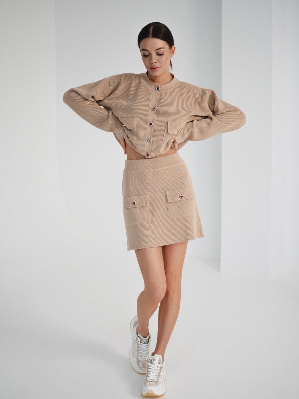 Костют AMOUR цвет бежевый - в фирменном магазине спортивной одежды Brillante.by