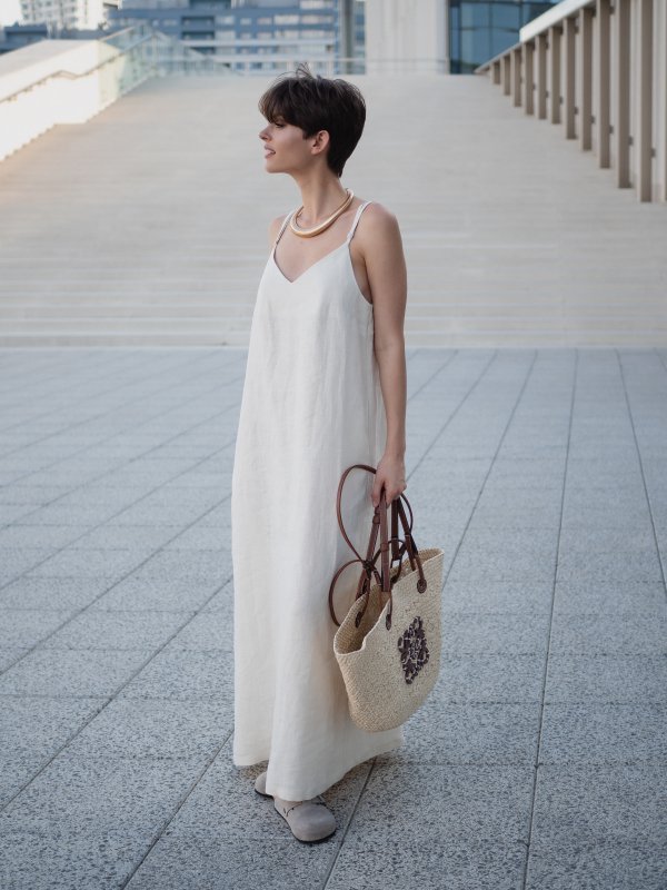 Платье комбинация цвет Сливочное масло - в фирменном магазине спортивной одежды Brillante.by