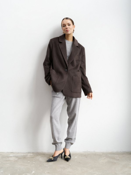 Жакет GRIS цвет коричневый - в фирменном магазине спортивной одежды Brillante.by