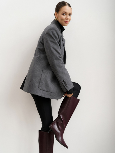 Пиджак GRIS цвет серый - в фирменном магазине спортивной одежды Brillante.by