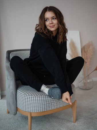 Купить Костюм Therm цвет ЧЕРНЫЙ (двойная вязка) в фирменном магазине спортивной одежды Brillante.by