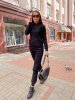 Купить Костюм спортивный женский цвет Черный в фирменном магазине спортивной одежды Brillante.by