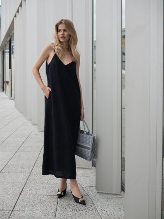 Купить Платье комбинация цвет Чёрный в фирменном магазине спортивной одежды Brillante.by