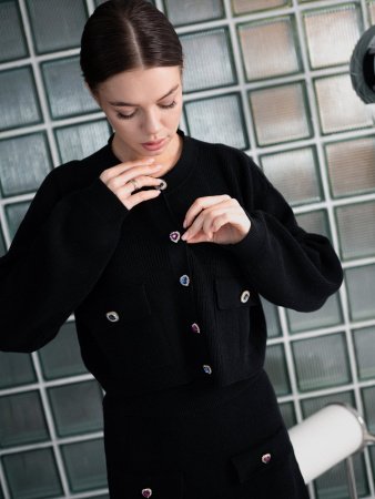 Купить Костют AMOUR цвет черный в фирменном магазине спортивной одежды Brillante.by