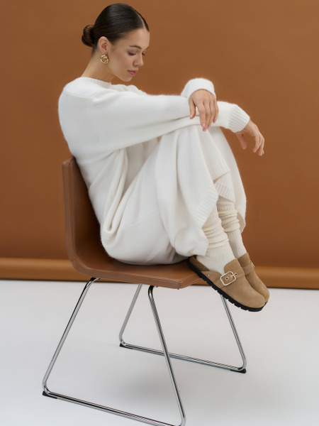 Платье ангоровое цвет Молочный - в фирменном магазине спортивной одежды Brillante.by